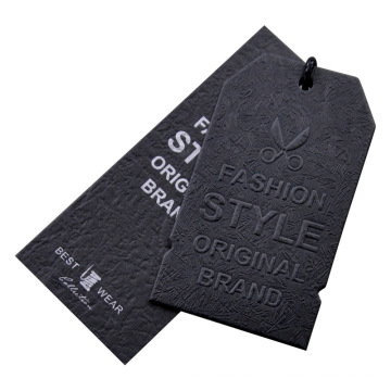 Factory Price Garment Clothing Paper String Hang Tag